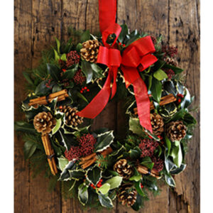 Christmas Wreath Christmas flower delivery Sheffield