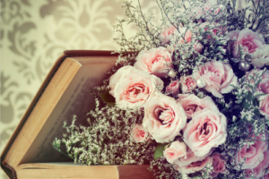 cascading bouquets wedding florist Sheffield