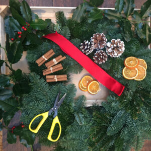 Christmas wreath making pack