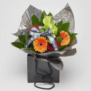 contemporary flower gift bag florist Sheffield