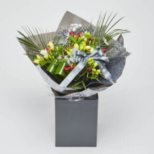 freesia bouquet from sheffiled florist katie peckett