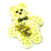 funeral flowers Sheffield teddy bear floral tribute
