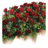 rose casket spray Sheffield funeral flowers